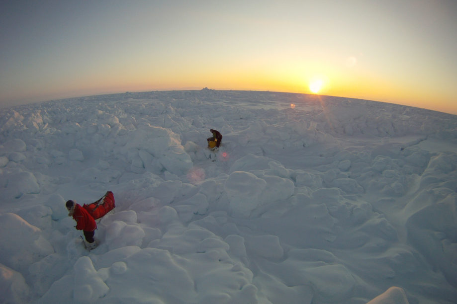 Drive a tractor to the South Pole