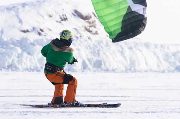 Kite Skiing Polar Training